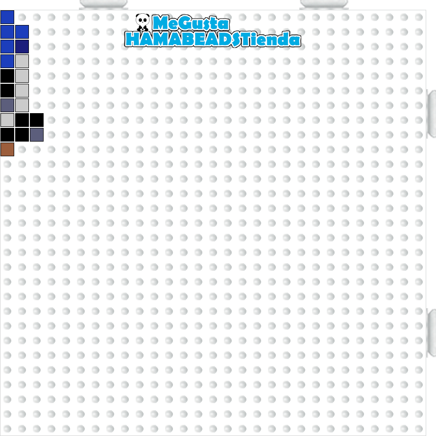 Sonic3 hama beads midi 4